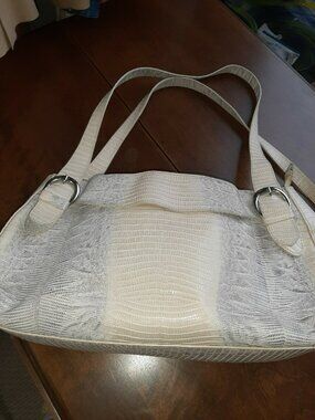 Marco Buggiani  Leather Croc Hand Bag/Purse Made in Italy